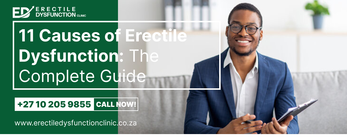 Naturopath discussing possible causes of erectile dysfunction with a patient during a private consultation in Sandton.