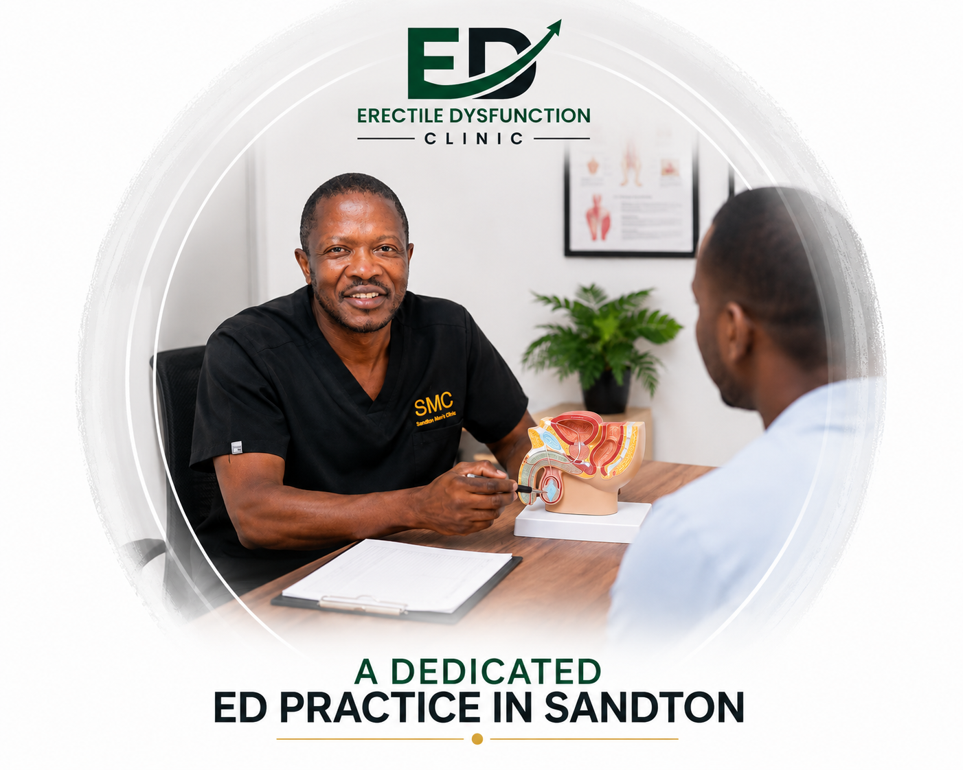 A dedicated ED practice in Sandton