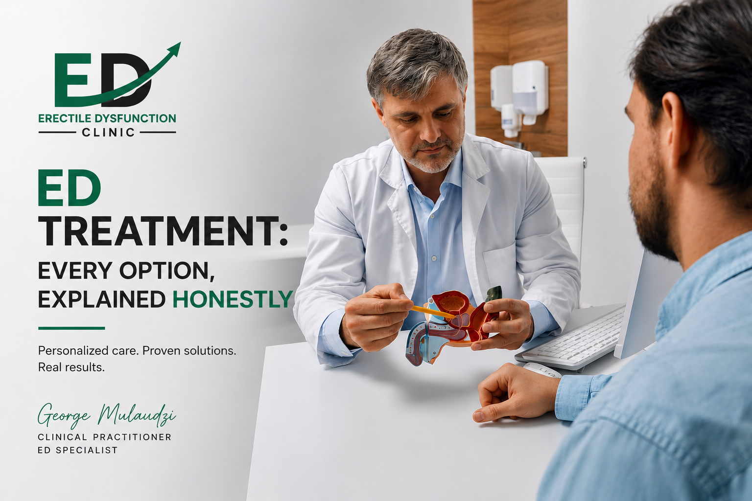 Erectile dysfunction treatment: every option, explained honestly