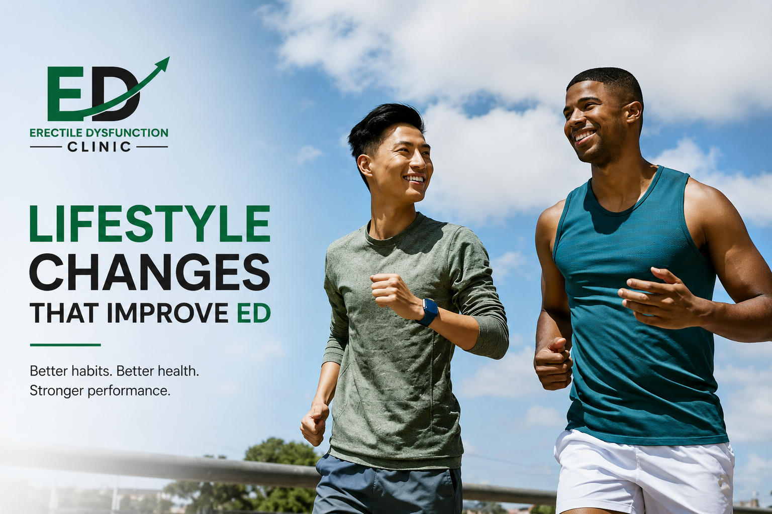 Lifestyle changes that improve erectile dysfunction